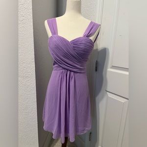 Ever Pretty Lavender Mini Dress